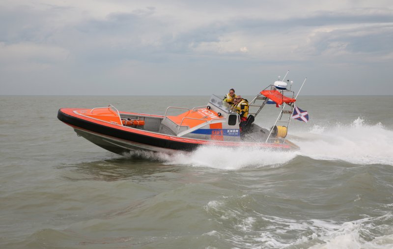 De nieuwe reddingboot van KNRM Neeltje Jans tijdens proefvaart foto Jan de Koning Bruinisse 1a.jpg